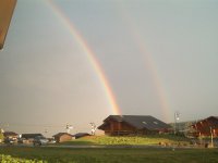 Arc en ciel aux lapons